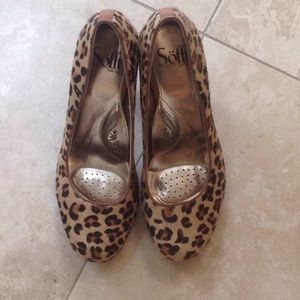 Leopard heels